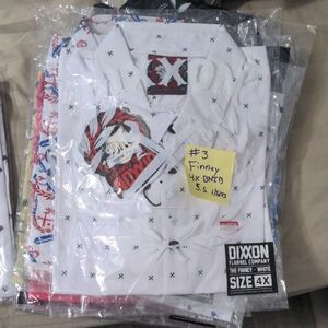 DIXXON White Casual Button Down Shirt
